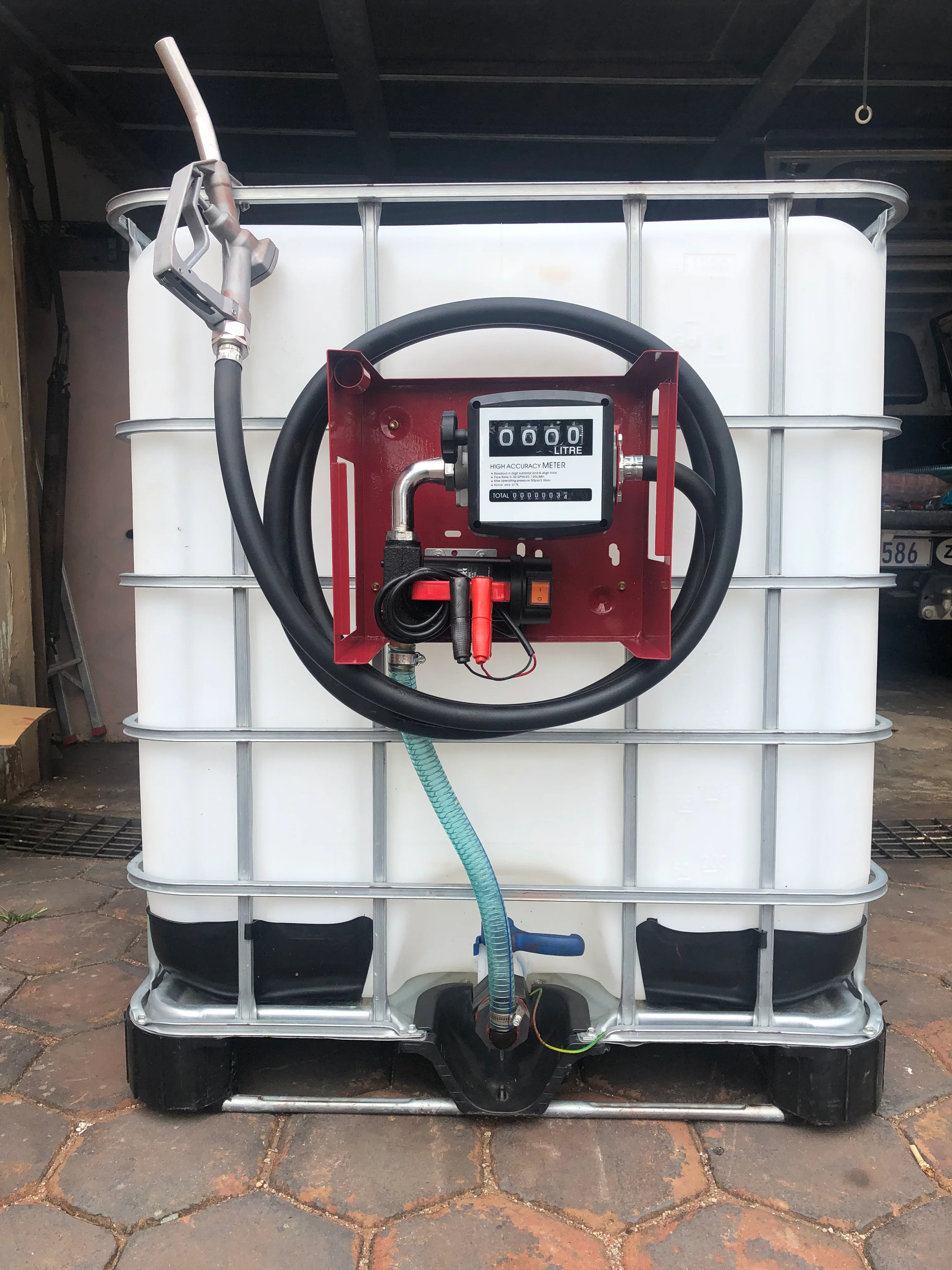 1000L 12V 40l/min Diesel bowser