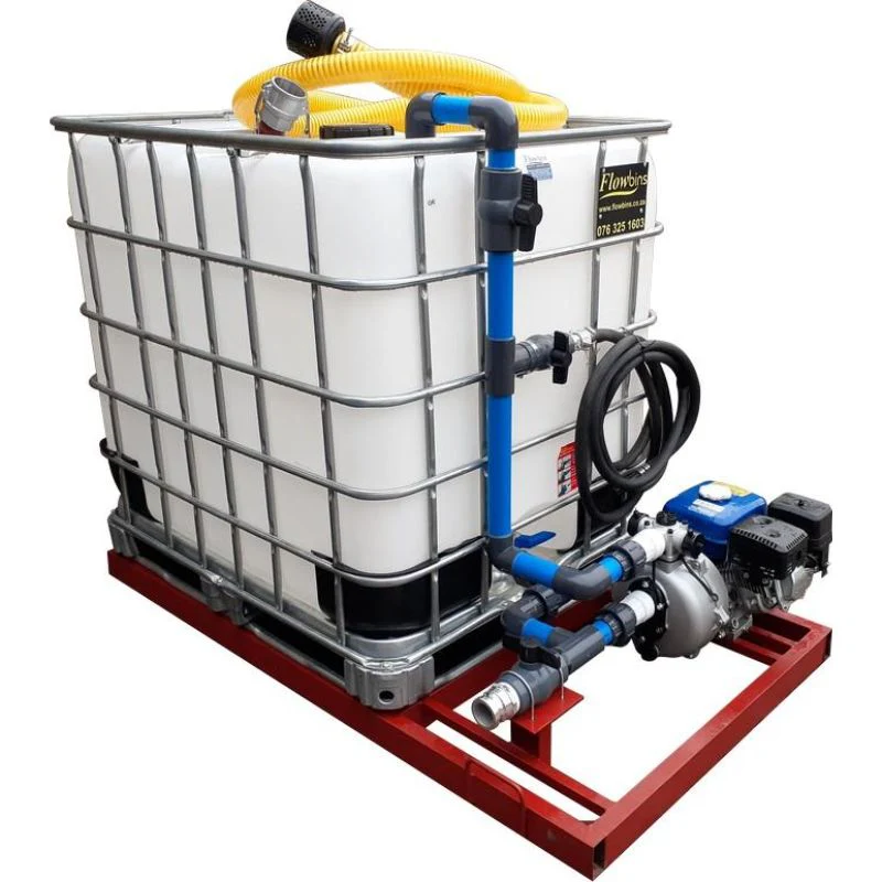1000l Fire Fighter 7.5bar-1-outlet Flowbin™ bakkie sakkie unit
