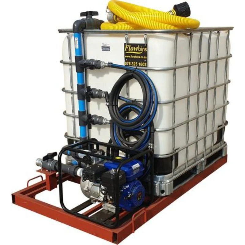1000l Fire Fighter 7.5bar-3-outlet Flowbin™ bakkie sakkie unit