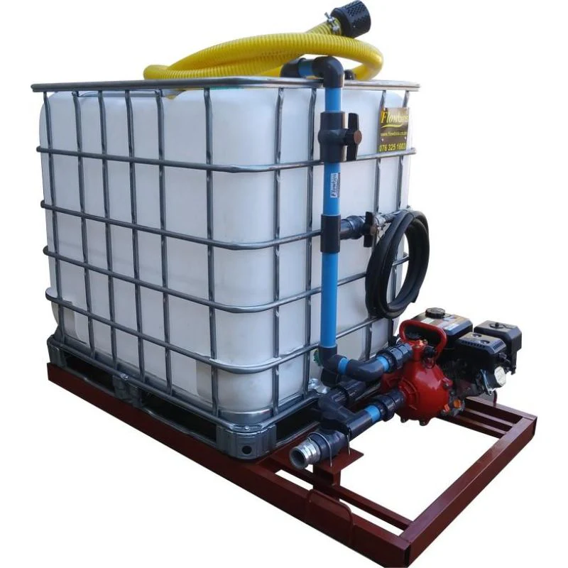 1000l Fire Fighter 9.5bar-3-outlet Flowbin™ bakkie sakkie unit