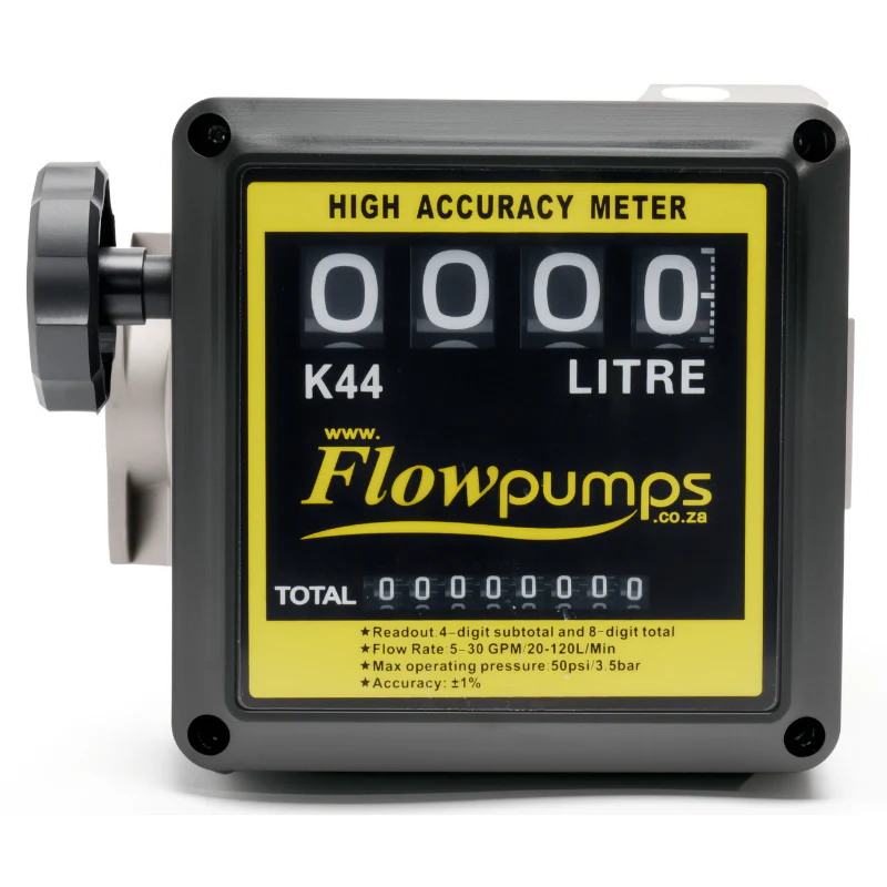 K44 - 4 Digit Flow meter Flowpumps