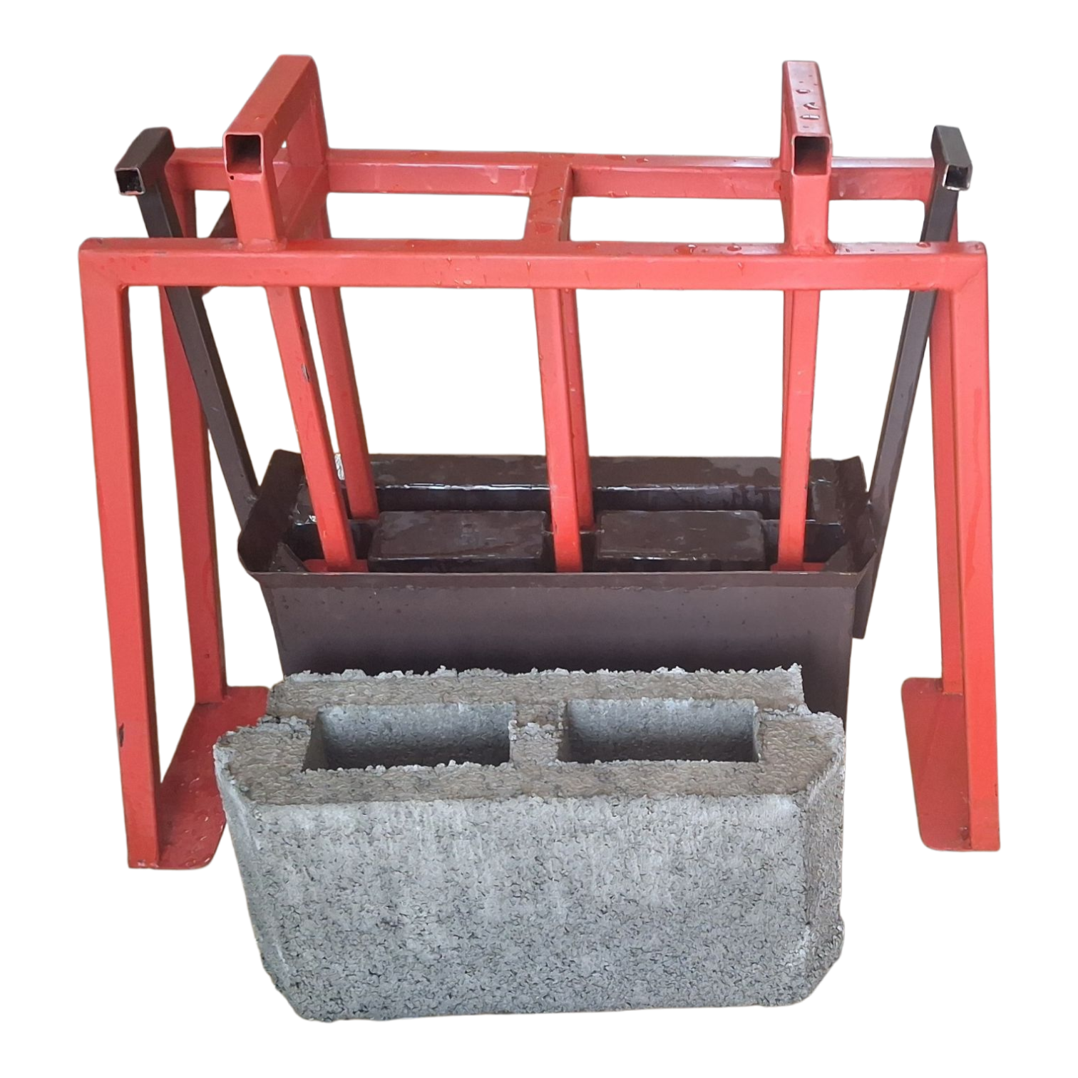 Manual 1 per drop Rib Block Mould