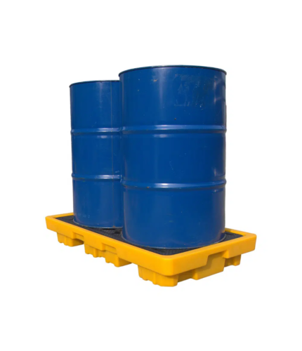 Plastic Spill Pallet for Two Drums