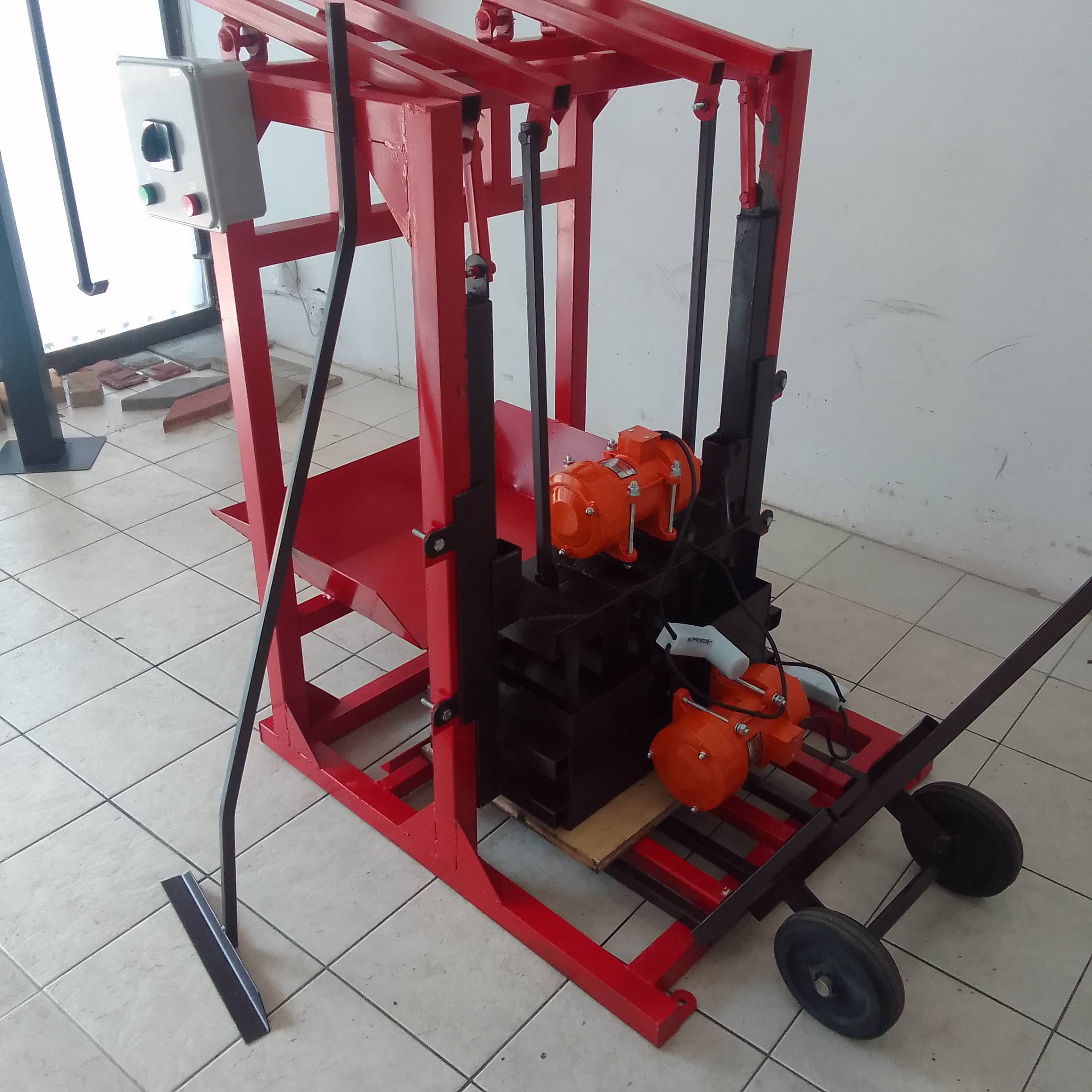 Power Electric Static Brick Making Machine